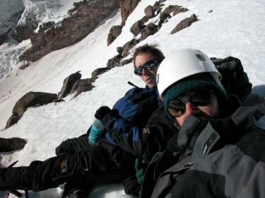 Descending rest stop